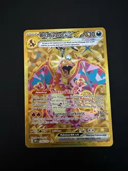 Pokemon TCG Charizard EX Obsidian Flames Holo Hyper Rare Card 228/197 - Image 1