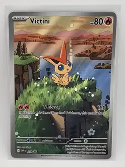 Pokemon Victini 208 SVP: Scarlet & Violet Promo Card Holo - Image 1