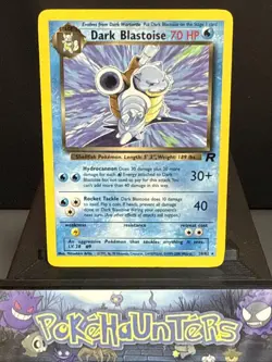 Pokemon Card Dark Blastoise 20/82 Team Rocket Rare Non Holo Light Play 2 - Image 1