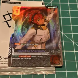 Starter Deck 01: Heroic Beginnings Gundam Card Game English W/Suletta Mercury C+ - Image 3