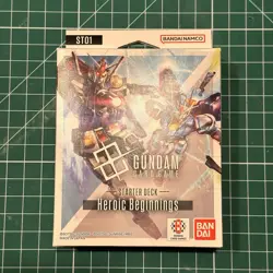 Starter Deck 01: Heroic Beginnings Gundam Card Game English W/Suletta Mercury C+ - Image 4