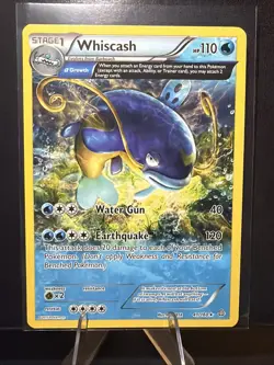 Pokemon TCG Whiscash Primal Clash Regular Rare Card 41/160 - Image 1