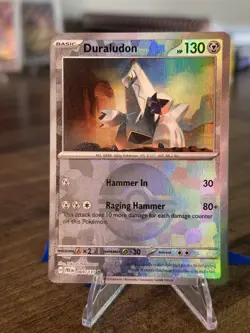 Duraludon Poke Ball Pattern 69/131 Prismatic Evolutions Holo Pokemon Card - Image 1