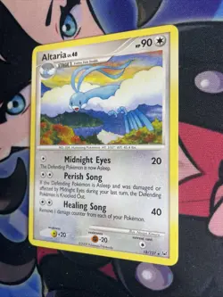 Altaria 18/127 Rare Platinum Pokemon Card Nm - Image 3