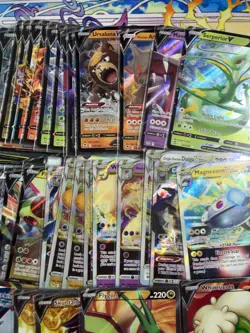 Bulk Pokemon Lot of 90 V VMAX VSTAR Sword and Shield era cards near mint to mint - Image 3