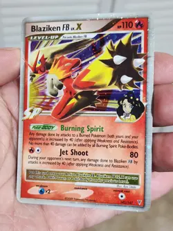 Blaziken FB LV.X 142/147 Pokemon Card TCG Supreme Victors LP - Image 3