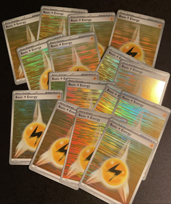 16x SET OF 8 (128 cards total) Horizontal Holo Energies - Black Bolt/White Flare - Image 4
