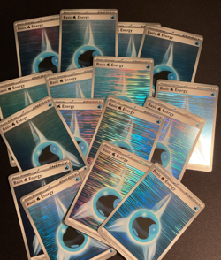 16x SET OF 8 (128 cards total) Horizontal Holo Energies - Black Bolt/White Flare - Image 5