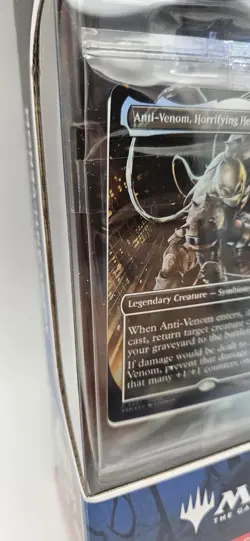 Magic The Gathering Anti-Venom Horrifying Healer Marvel Legends MTG Foil Card - Image 3