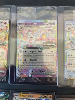 Pokemon Stamped Promo Lot 8 Cards Sealed Prismatic Promos And More - Image 4