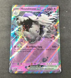 Pokemon Houndstone EX Black Star Promo Holo Card SVPEN 162 NM - Image 1