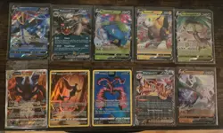 Lot 10 Pokemon Promo Cards. Lucario(sealed), Charizard EX, Articuno, Moltres, + - Image 1
