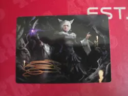 GOLD SIGNATURE Y'shtola, Night's Blessed 21/53 Final Fantasy Art Series MTG - Image 1