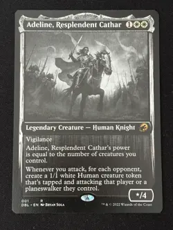 1x MTG Adeline, Resplendent Cathar - Innistrad: Double Feature (DBL) #1 - Magic - Image 1