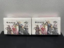 Magic The Gathering MTG Universes Beyond Final Fantasy Play Booster Box Lot of 2 - Image 1