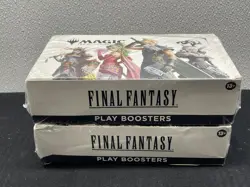 Magic The Gathering MTG Universes Beyond Final Fantasy Play Booster Box Lot of 2 - Image 3