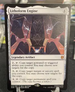 MTG / Lithoform Engine / ZNR / #245 / Regular / Mythic / NM - Image 1