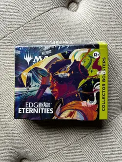 Magic The Gathering: Edge Of Eternity Collector Booster Box Factory Sealed - Image 1