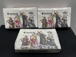 Magic The Gathering MTG Universes Beyond Final Fantasy Play Booster Box Lot of 3 - Image 1