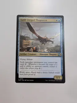 MTG - Gold-Forged Thopteryx - The Aftermath NM/M Condition - Image 1