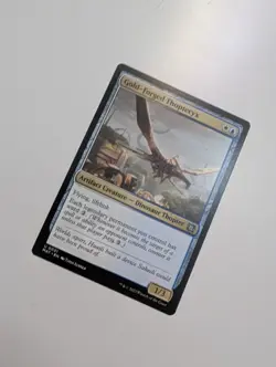 MTG - Gold-Forged Thopteryx - The Aftermath NM/M Condition - Image 2