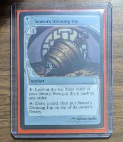 MTG Sensei's Divining Top Future Sight Non-Foil from Mystery Booster 2 NM - Image 2