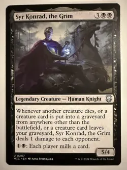 Syr Konrad, the Grim 0207 Commander: Modern Horizons 3 M3C MTG Magic - Image 1