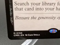 Demonic Tutor Commander Masters Regular - Image 2