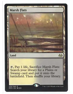 MTG Modern Masters 2017 - 1x Marsh Flats - NM - Image 1