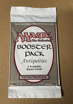 Magic The Gathering MTG Antiquities Booster Pack 1994 WOTC Sealed/Unsearched - Image 1