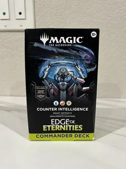 Magic The Gathering Edge of Eternities Commander Deck - Counter Intelligence - Image 1