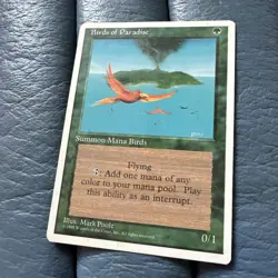 BIRDS OF PARADISE - MTG Magic: The Gathering Green Mana Birds - Image 1