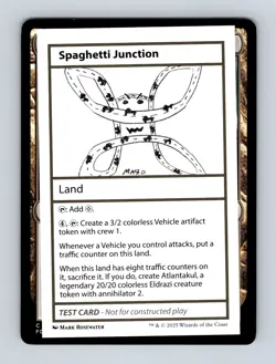 Spaghetti Junction Mystery Booster: Convention Edition Exclusives Non-Foil MTG N - Image 1