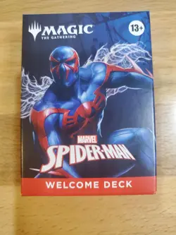 NYCC 2025 MAGIC THE GATHERING SPIDER-MAN WELCOME DECK Blue Deck - Image 1