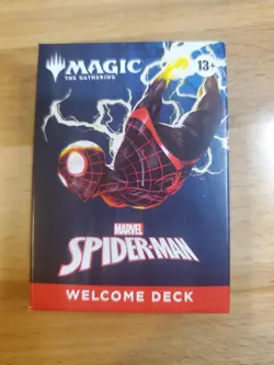 NYCC 2025 MAGIC THE GATHERING SPIDER-MAN WELCOME DECK Green Deck - Image 1
