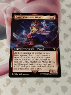 Gogo, Mysterious Mime Commander: Final Fantasy Extended Art NM - Image 1