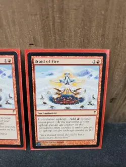 MTG Braid of Fire Coldsnap Regular x4 LPU - Image 2