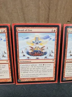 MTG Braid of Fire Coldsnap Regular x4 LPU - Image 3