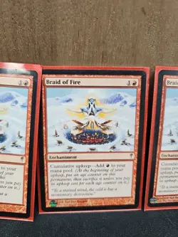 MTG Braid of Fire Coldsnap Regular x4 LPU - Image 4