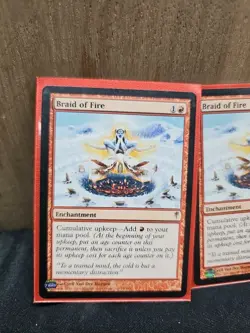 MTG Braid of Fire Coldsnap Regular x4 LPU - Image 5