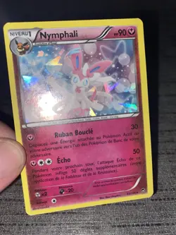 Carte Pokemon Nymphali 72/111 Rare Holo XY Points Furieux Francais Occasion - Image 3