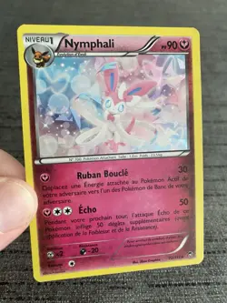 Carte Pokemon Nymphali 72/111 Rare Holo XY Points Furieux Francais Occasion - Image 4