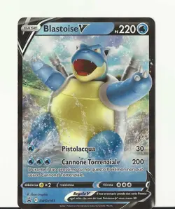 CARTA POKEMON - BLASTOISE - V - PROMO SWSH101 - ITA - ANNO 2021 -NUOVA-VEDI FOTO - Image 1