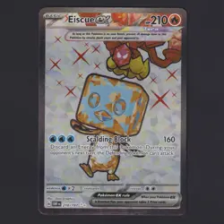 Eiscue Ex 210/197 Obsidian Flames Full Art Ultra Rare Pokemon TCG NM 🔥 - Image 1