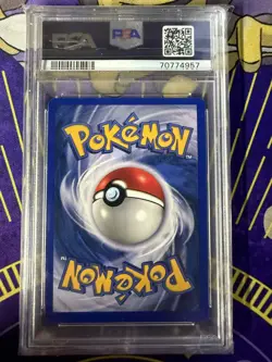 1999 POKEMON BASE SET UNLIMITED #6 GYARADOS-HOLO PSA 9 - Image 3