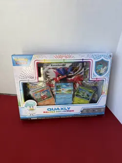 Pokemon TCG Quaxly Paldea Collection Pin Sealed - Image 1