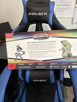 Pokemon Lucario Ex Tyranitar Ex Premium Collection Prismatic Evolution - IN HAND - Image 2