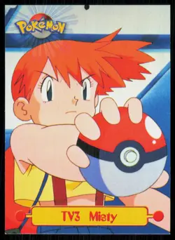 1999 Topps Pokemon TV Animation Series 1 Misty #TV3 - Image 1