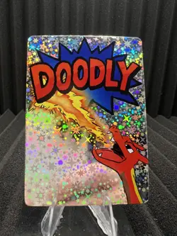 Charizard Doodly - Pack Hit Holo - First Print PokeDoodly Fan Art - Pokemon - Image 1
