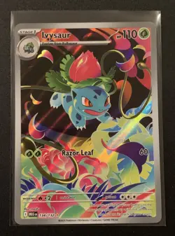 Ivysaur 134/132 - Illustration Rare - Mega Evolution Base Set - Pokemon TCG - Image 1
